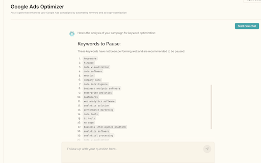Google Ads Optimizer