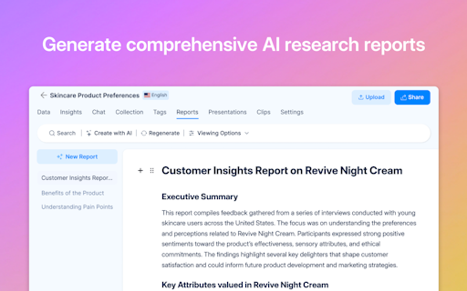User Evaluation AI