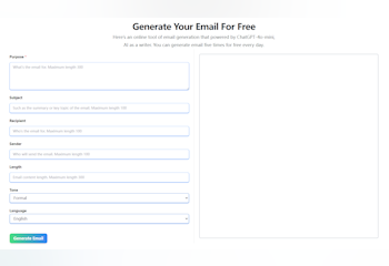 AI Email Generator