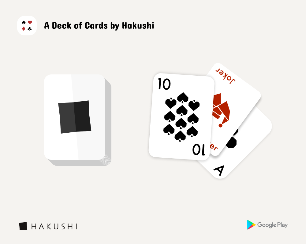 A Deck of Cards by Hakushi