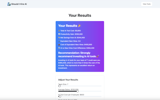 Should I Hire AI?