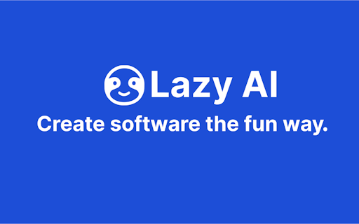 Lazy AI