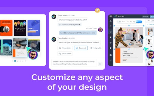 Visme AI Designer