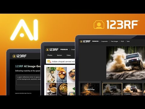 123RF AI-Powered Tools