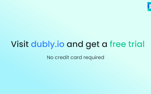 Dubly.io Video translator