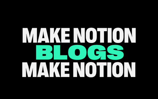 Notion To