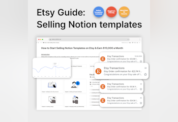 Etsy Guide: $10k/Month with Notion!