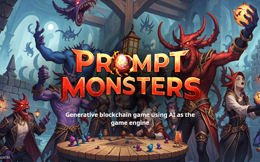 Generative game "Prompt Monsters"