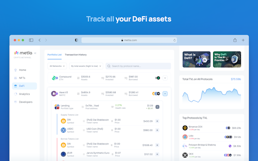 Crypto Notifications for Metamask