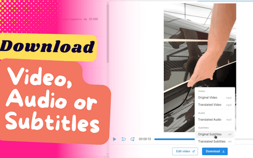 VideoDubber - Fast Video Translator