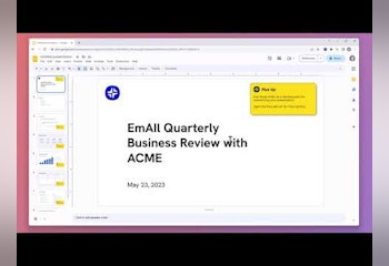 Plus AI QBRs and Sales Decks