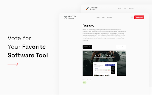 Crafted Tools