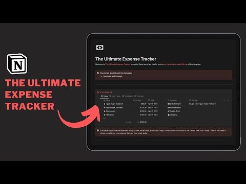 The Ultimate Expense Tracker