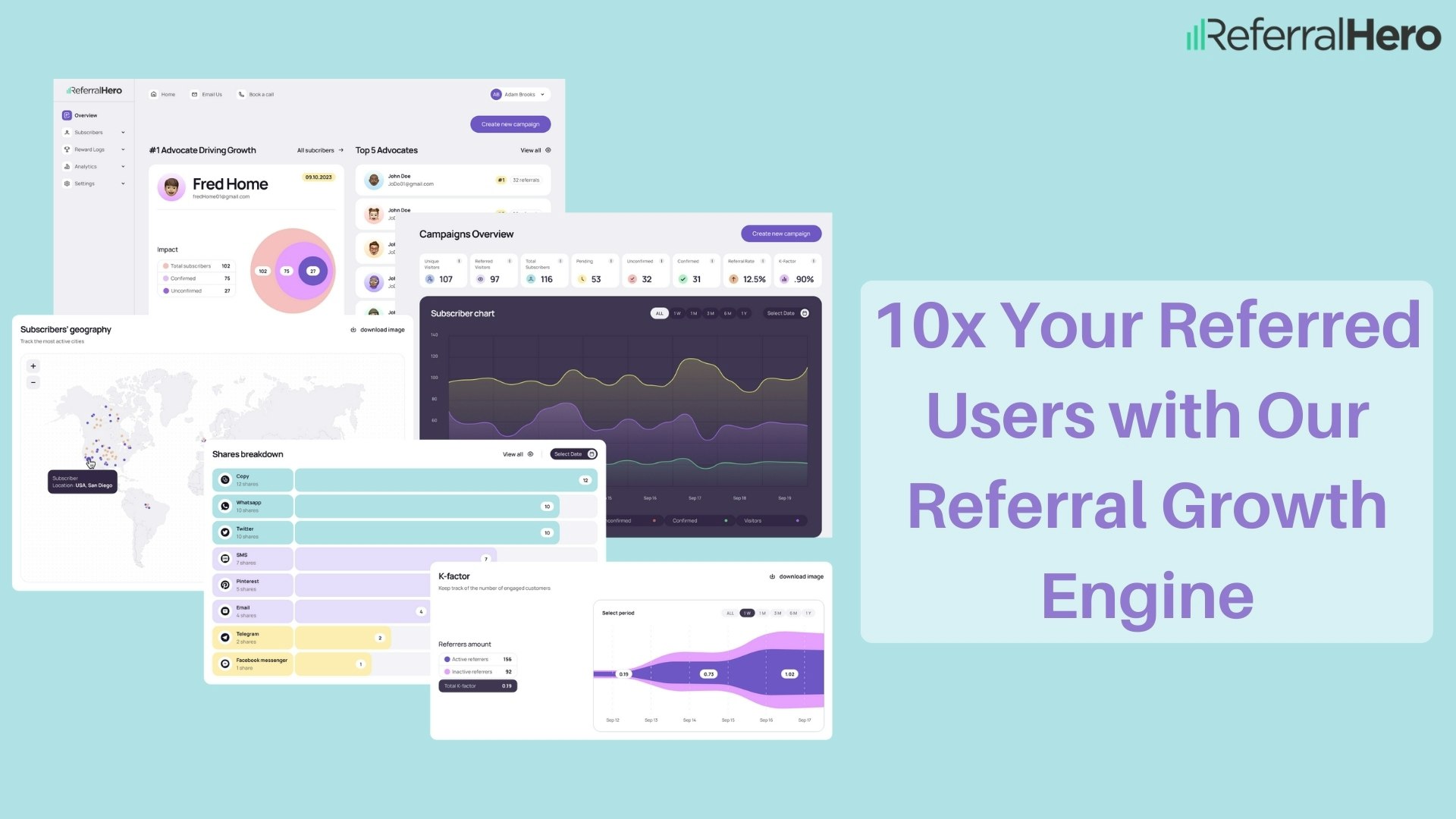 ReferralHero - New UX/UI