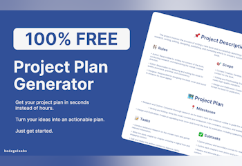 Project Plan Generator
