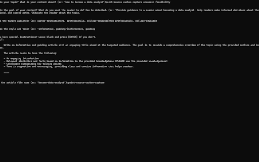 AI Freelance Writing Agent Script