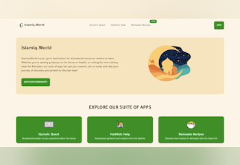 Ramadan Recipes by Islamiq.world