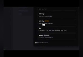 ChatSite by Databerry.ai
