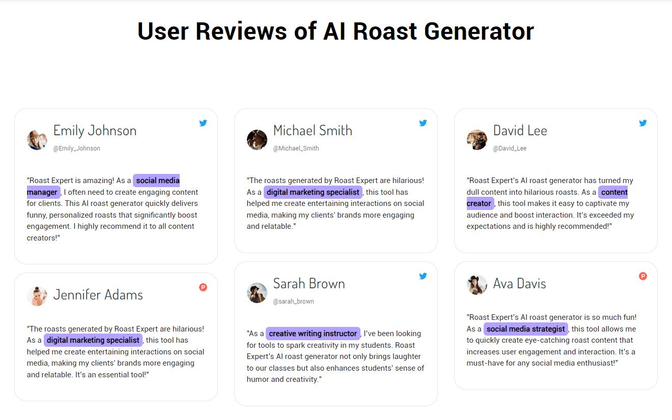 AI Roast Generator