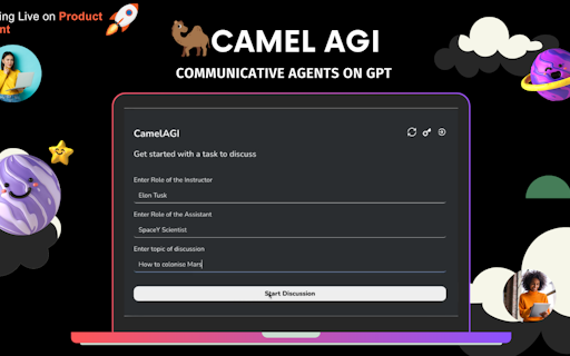 Camel AGI by SamurAI