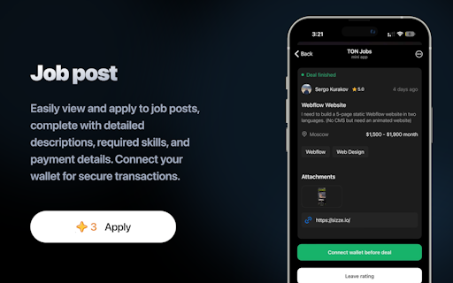 Ton Jobs in Telegram