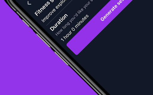 Stryde AI Workout Generator