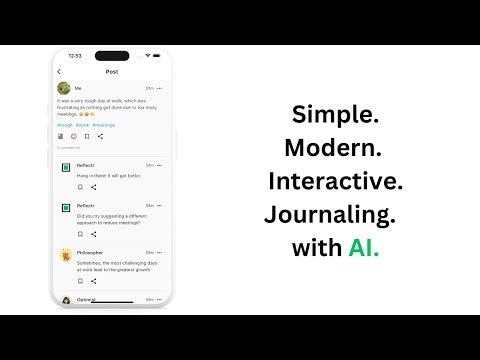 Reflectr AI Journal & Diary