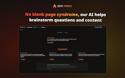 SiteForge.io