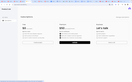 Product Lab Premium