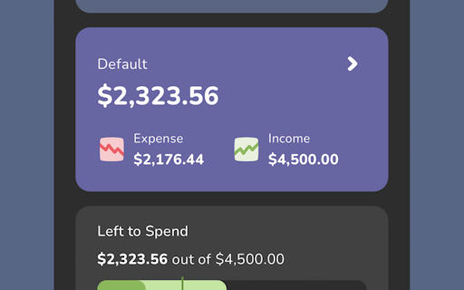 The Budgeting App - Spend Tracker