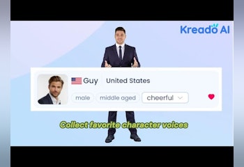 KreadoAI's One-click Video Solution