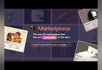AI-powered 3D Marketplace