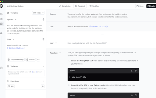 Klu.ai Public Beta