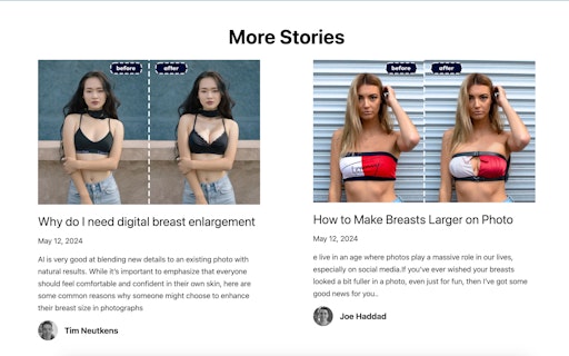 Big Breasts AI