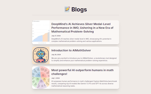 AI Math Solver