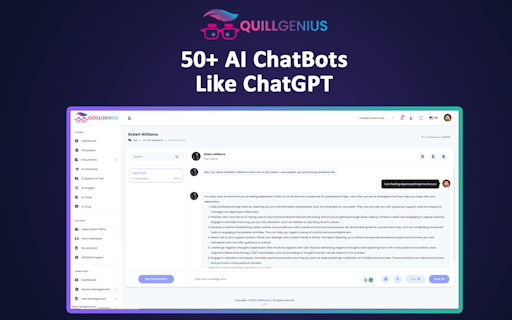 QuillGenius AI Copywriting Tool