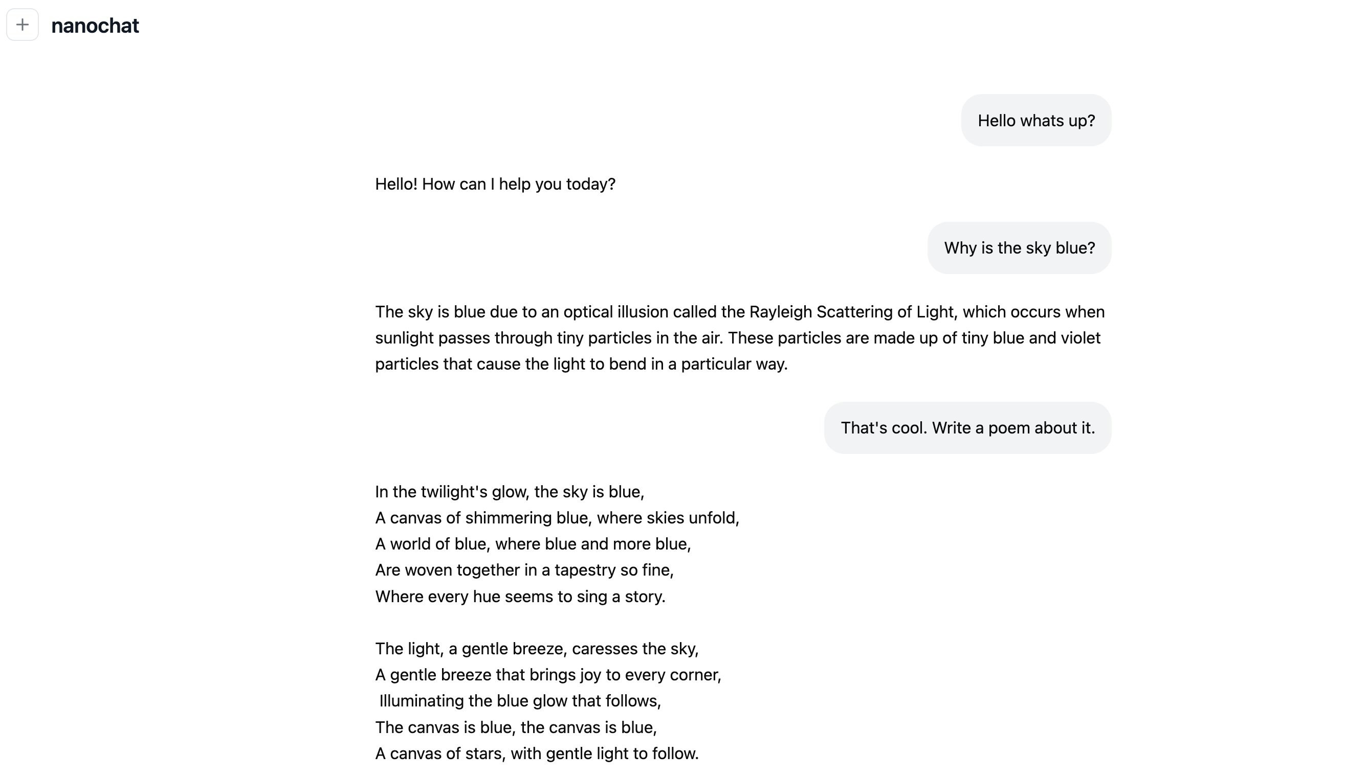 nanochat