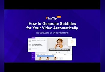 Auto Subtitle by FlexClip