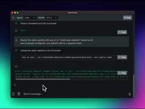 Chat2Code - Autopilot Coding & Easy BI