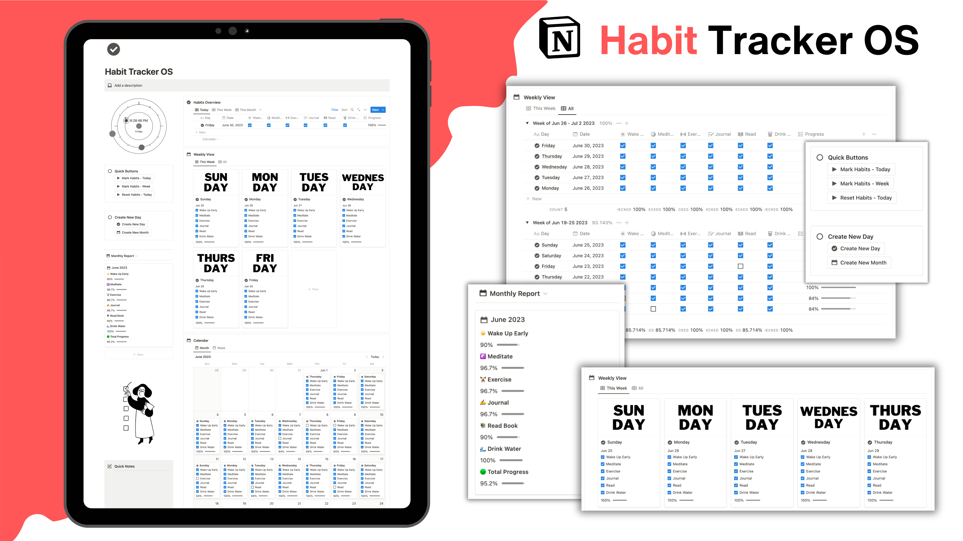 Habit Tracker OS