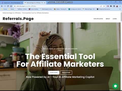 Referrals.Page For Affiliates
