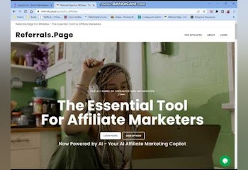 Referrals.Page For Affiliates
