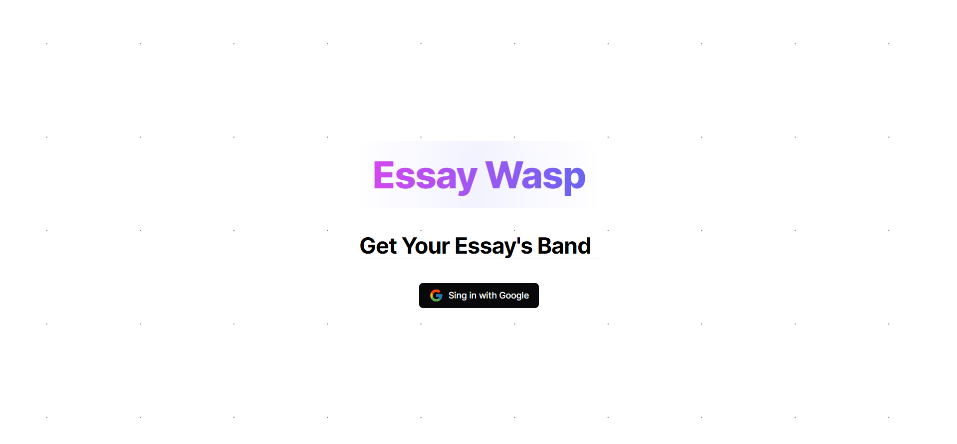 Essay Wasp