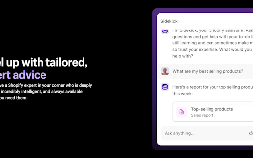 Shopify Sidekick