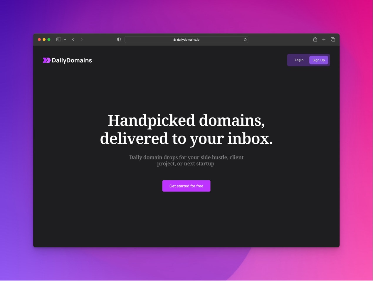 dailydomains.io
