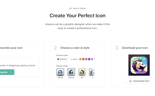 Icon Generator AI