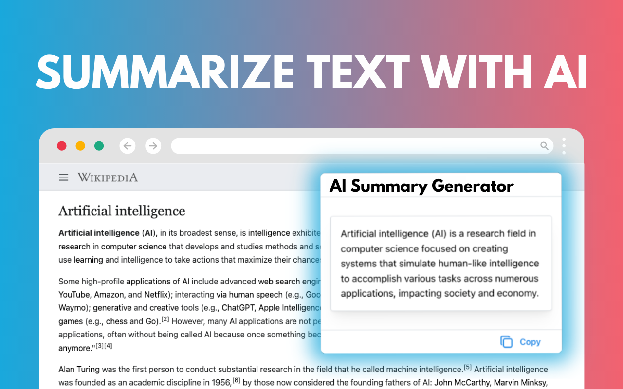 AI Summary Generator