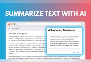 AI Summary Generator