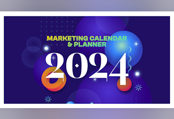 Marketing Calendar + Planner 2024