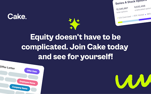 Cake Equity